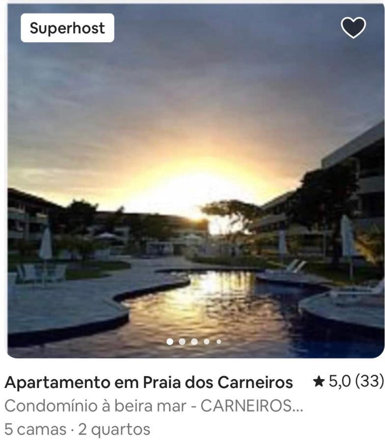 Flat Praia Dos Carneiros - Condominio Na Beira-Mar - Tamandaré Zewnętrze zdjęcie